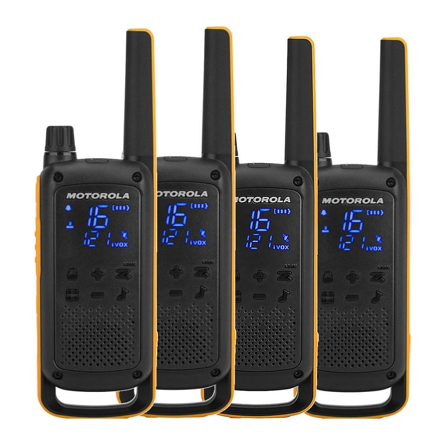 Radiolidhje Motorola Talkabout T82 Extreme, PMR, 16 Kanale, Rreze deri në 10 km, Quad Pack