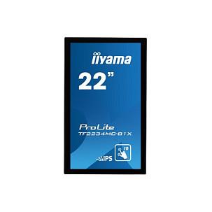 Monitor iiyama ProLite TF2234MC-B1X, 21.5", Full HD IPS Touch, 75Hz, 8ms, DVI+VGA+USB - Zezë - 2