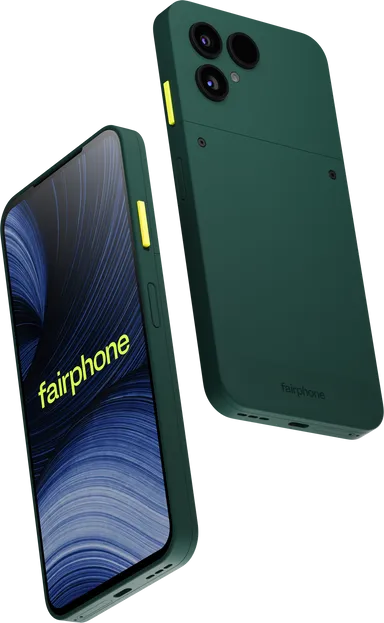 Telefon Fairphone Gen. 6+ 5G / 12GB / 256GB - Gjelbër - 5