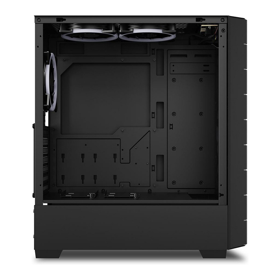 Kasë Sharkoon HEX RGB Midi Tower - Zezë - 5