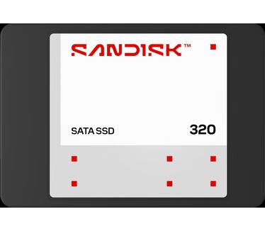 SSD e Brendshme SanDisk 320, 1TB, 2.5", SATA III - Bardhë/Zezë