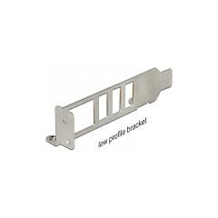 Kartë Zgjerimi PCI Express Delock 89382 / PCIe 2.0 x1 / 3x USB Type-A 5Gbps + 1x Gigabit LAN RJ45 / Low Profile - 4