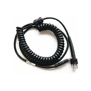 Kabllo USB Datalogic CAB-550, USB Type-A, e mbështjellë, gjatësi 2.4 m - Zezë