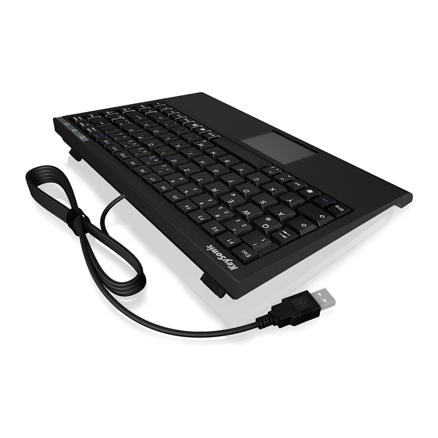 Tastierë me kabllo MaxPoint KeySonic ACK-540 U+ / US Layout - Zezë - 3