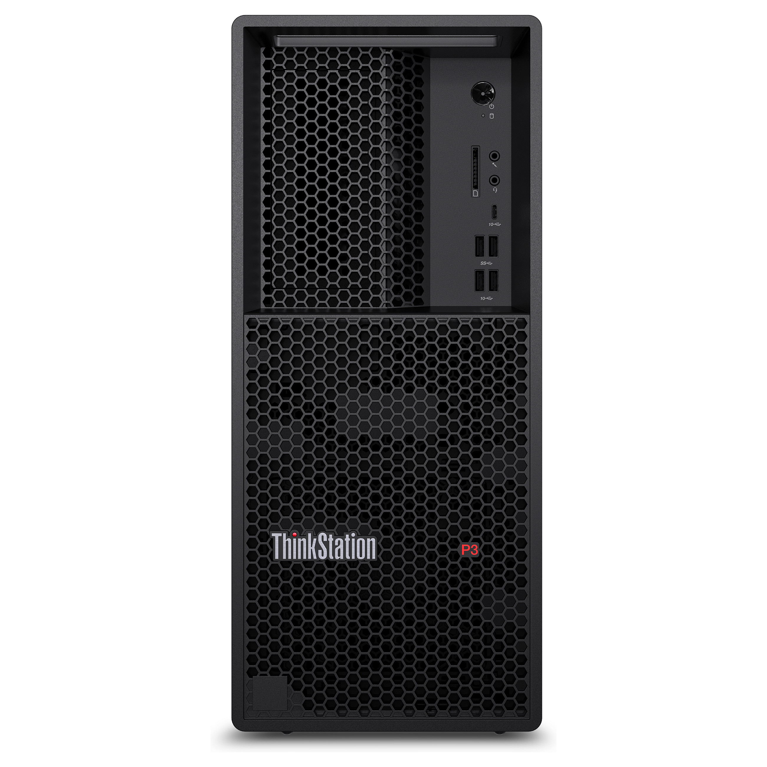 Kompjuter për Punë Lenovo ThinkStation P3 Tower / Intel Core i7-14700K / 32GB DDR5 / 512GB - Zezë - 1