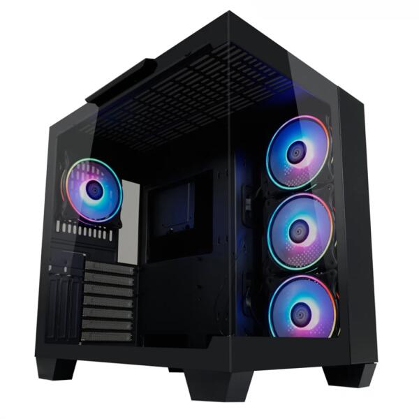 SUMMER SERIES 54 / Ryzen 7 7800X3D / 16GB DDR5 / 1TB / RX 9060 XT 16GB / Kasë Dark Storm X - e zezë
