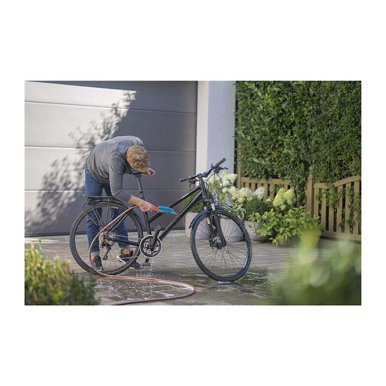 Set për Pastrimin e Biçikletës GARDENA Cleansystem, Furçë për Biçikletë, Shkopinj Pastrimi - Gjelbër/Portokalli - 3