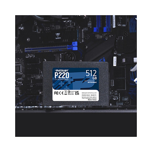 SSD e Brendshme 2.5″ / 512GB / Patriot P220 SATA III 6Gb/s - 4