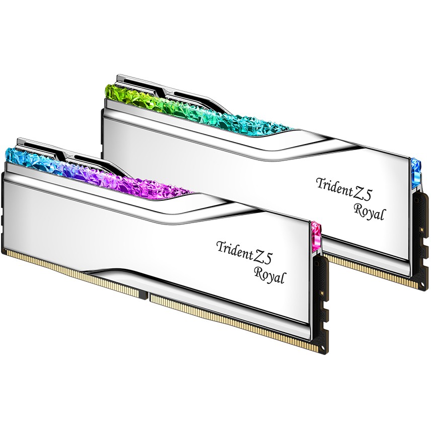 RAM Memorie DDR5 G.Skill Trident Z5 Royal RGB / 48GB (2x24GB) / DIMM / 8200MHz / CL30 / 288-pin - Argjend