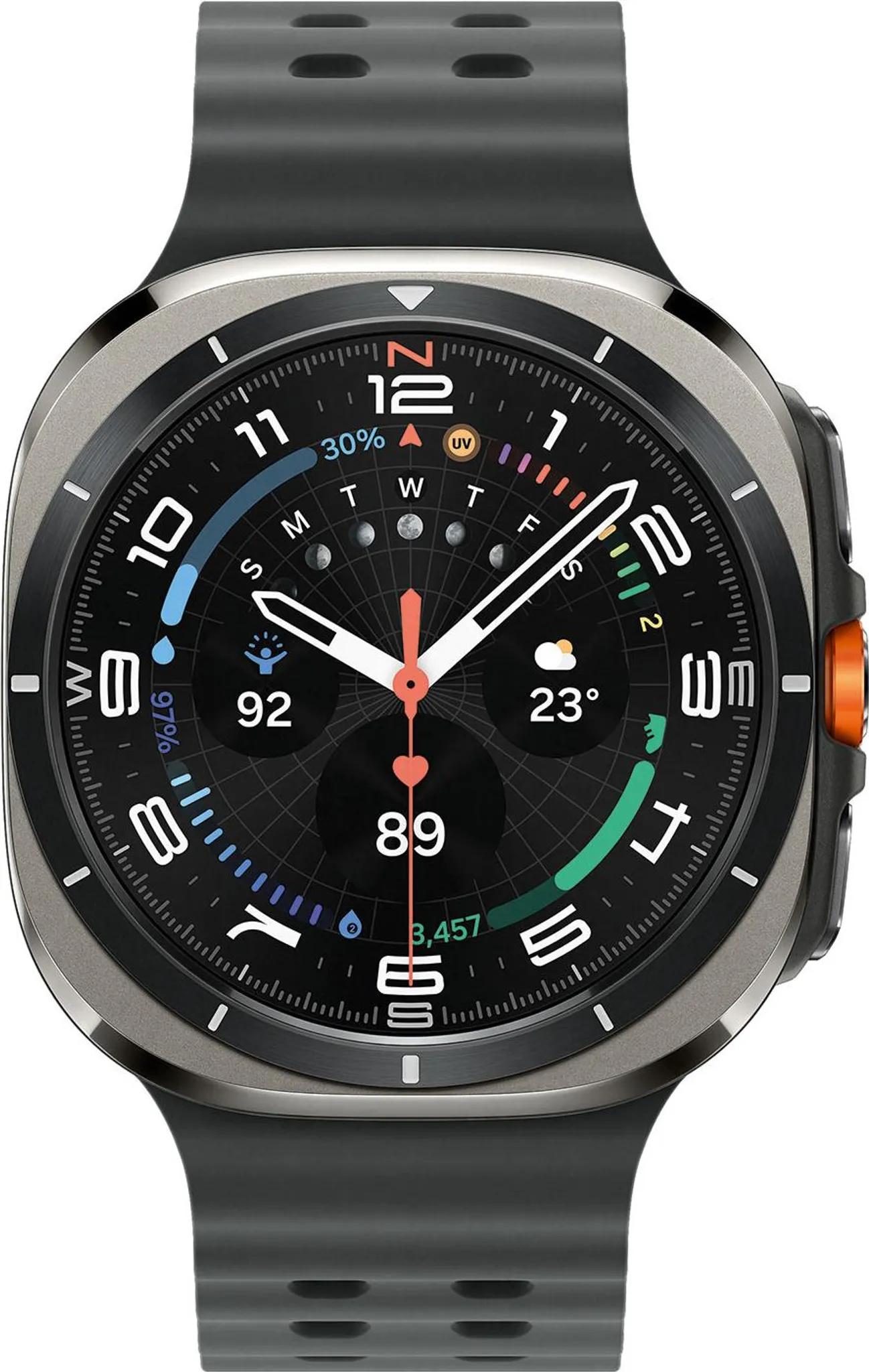 Orë e Mençur Samsung Galaxy Watch Ultra, 47mm, LTE, GPS, 32GB, Titanium - Argjend - 2