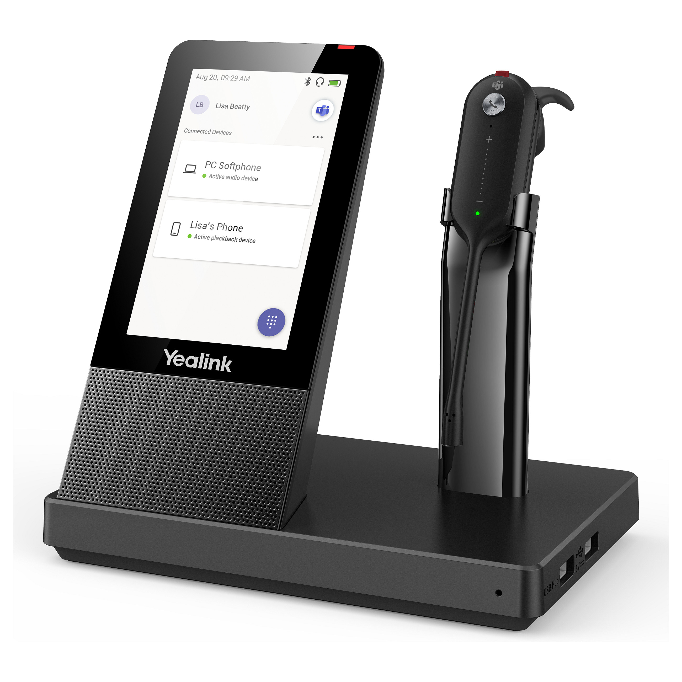 VoIP Yealink WH67 Microsoft Teams DECT - 5