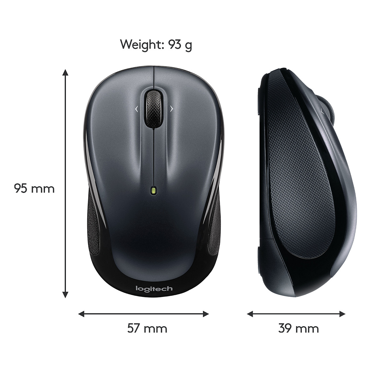 Maus pa Kabllo Logitech M325 Wireless Colour Collection - Zezë - 16