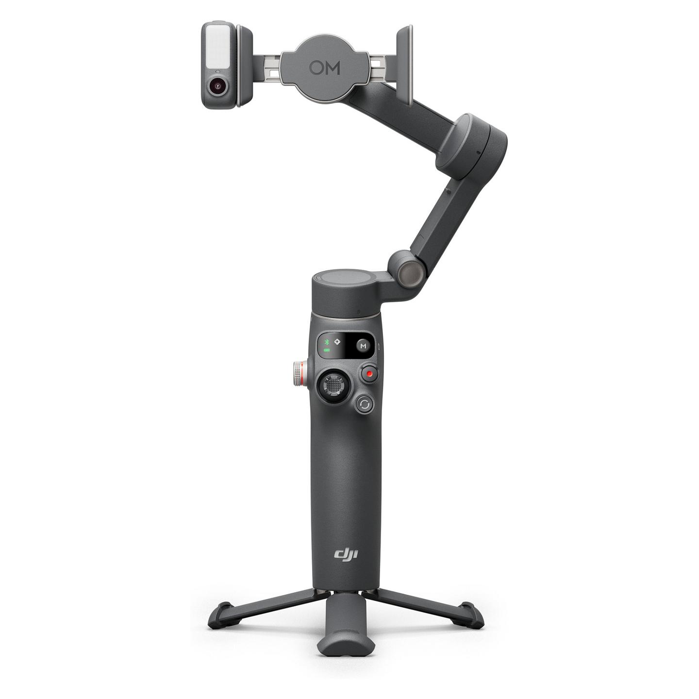 Stabilizues DJI Osmo Mobile 7P, 3-Aksësh, ActiveTrack 8.0, Tripod i Integruar, Shufër Zgjatuese - Gri e Errët - 13