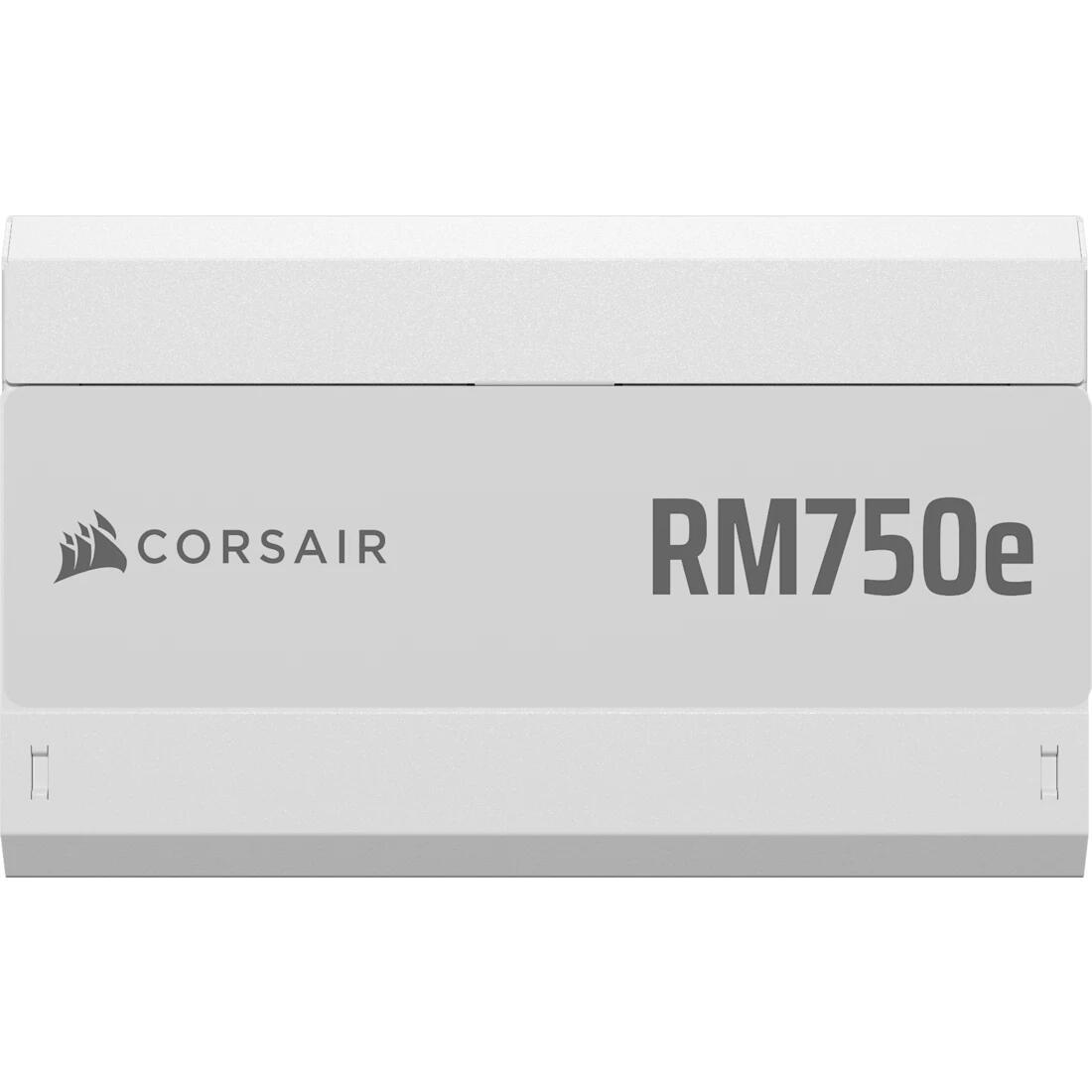 Furnizues Energjie Corsair RM750e / CP-9020292-EU / 750W / ATX 3.1 / PCIe 5.1 / Cybenetics Gold / Fully-Modular - Bardhë - 4