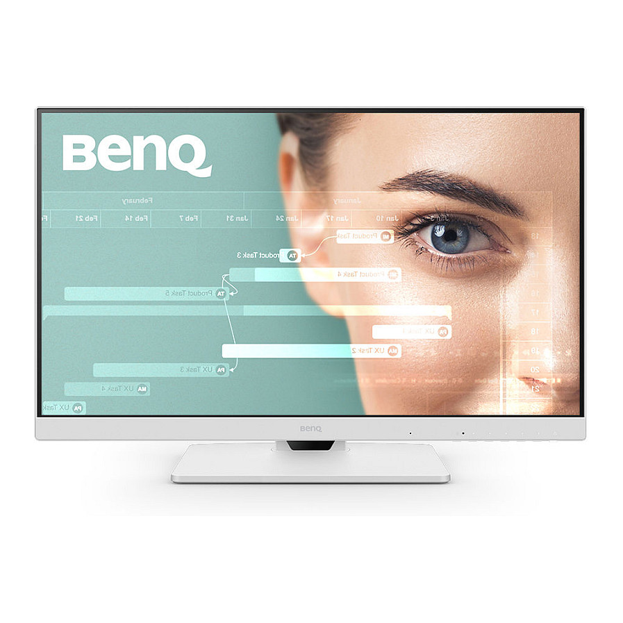 Monitor për punë BenQ GW2786TC / 27" / Full HD LED IPS / 100 Hz / 5 ms / USB + HDMI + DP / Bardhë - 4