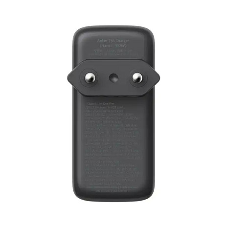 Karikues Anker PowerPort 736 Nano II / 100W / 2x USB-C + USB-A / PD 3.0 / PPS / GaN II – Zezë - 2