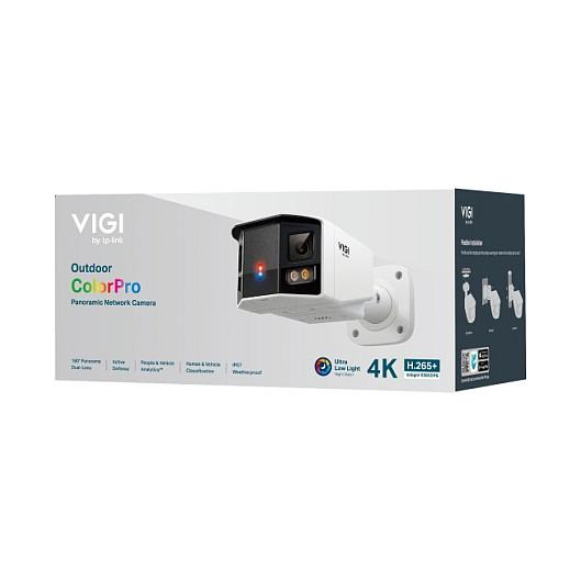 Kamerë Sigurie IP CCTV TP-Link InSight S385DPS, 8MP, 2x5mm, 180°, PoE, ColorPro, IR 50m, IP67, IK10 - Bardhë - 5