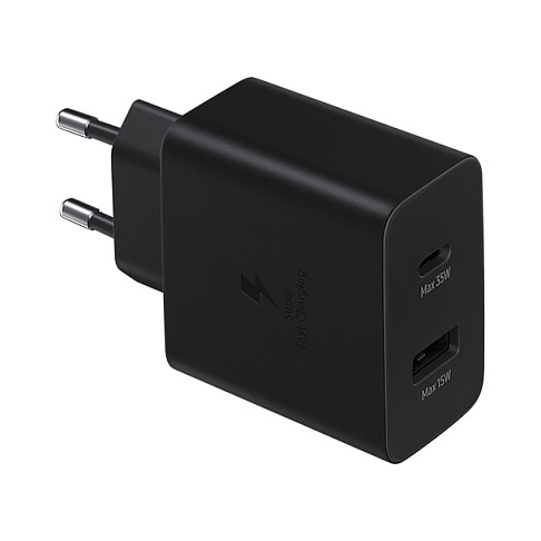 Adapter Samsung EP-TA220NBEGEU / 35W / 1x USB-C PD / 1x USB-A / Dual Port / Universal – Zezë