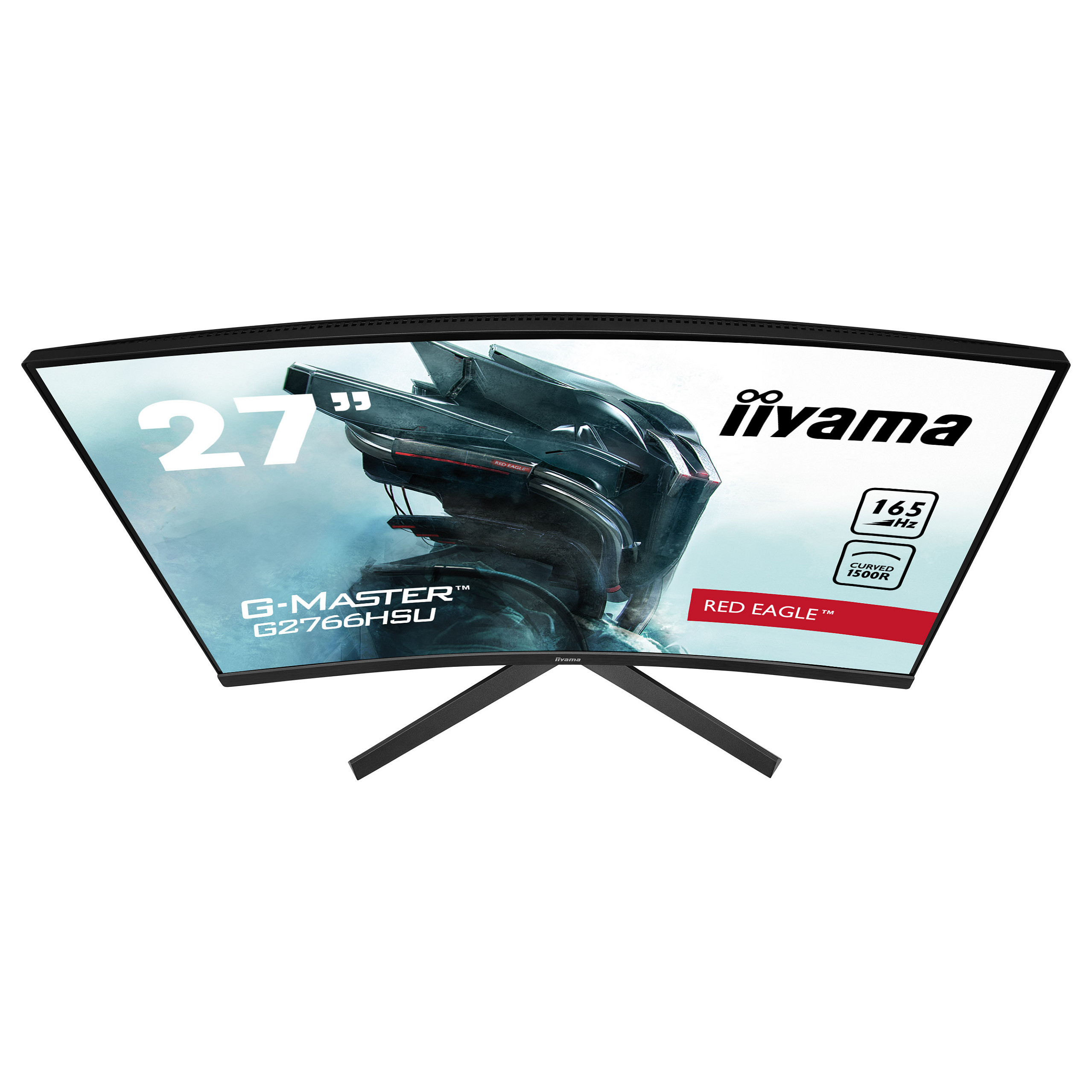 IIYAMA 68.6cm (27") G2766HSU-B1 16:9 2xHDMI+DP+USB Curved - 3