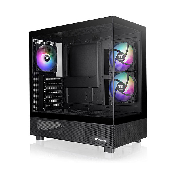 Kasë Thermaltake View 270 Plus TG ARGB Mid Tower – Zezë - 1
