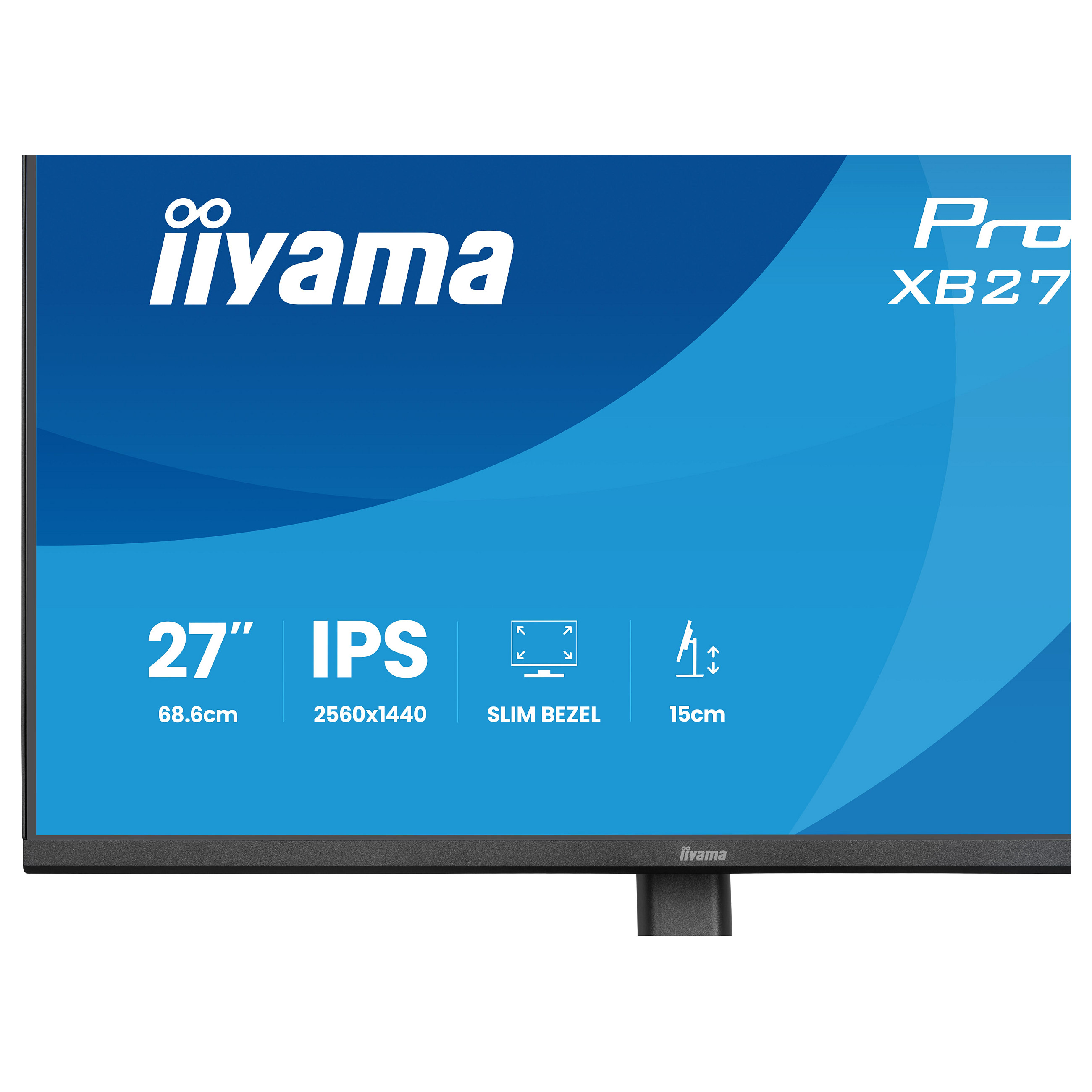 Monitor IIYAMA XB2791QS-B1 / 27"/ Quad HD IPS / LED / 75Hz / 1ms / HDMI+DP - Zezë - 14
