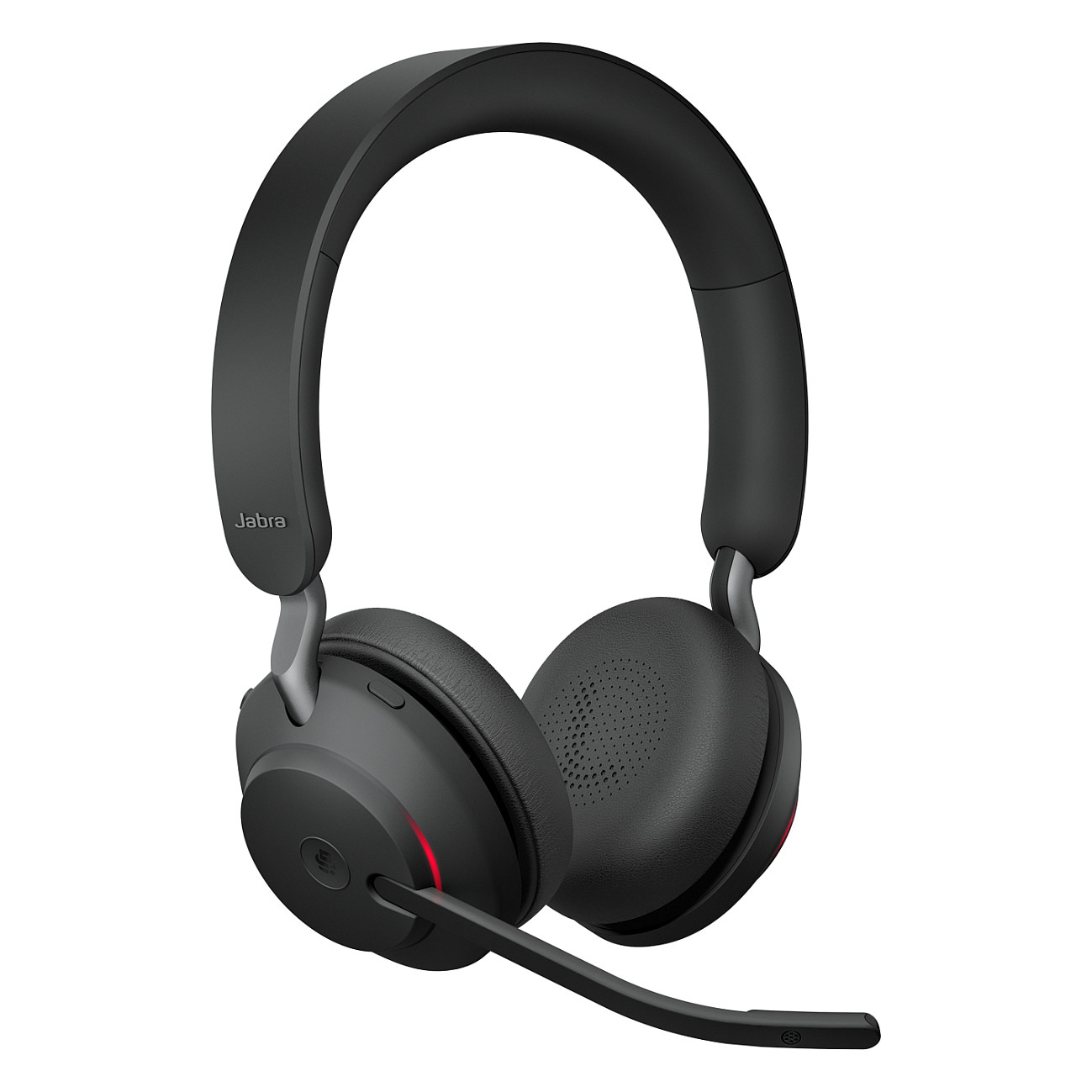 Kufje pa kabllo Jabra Evolve2 65 / Bluetooth / USB-A / Me bazë Karikimi  / Business Headset / 3 Mikrofona – Zezë - 4