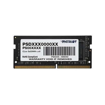 RAM Memorie DDR4 Patriot Signature Line, 16GB, SO-DIMM, 3200MHz, CL22, 260-pin