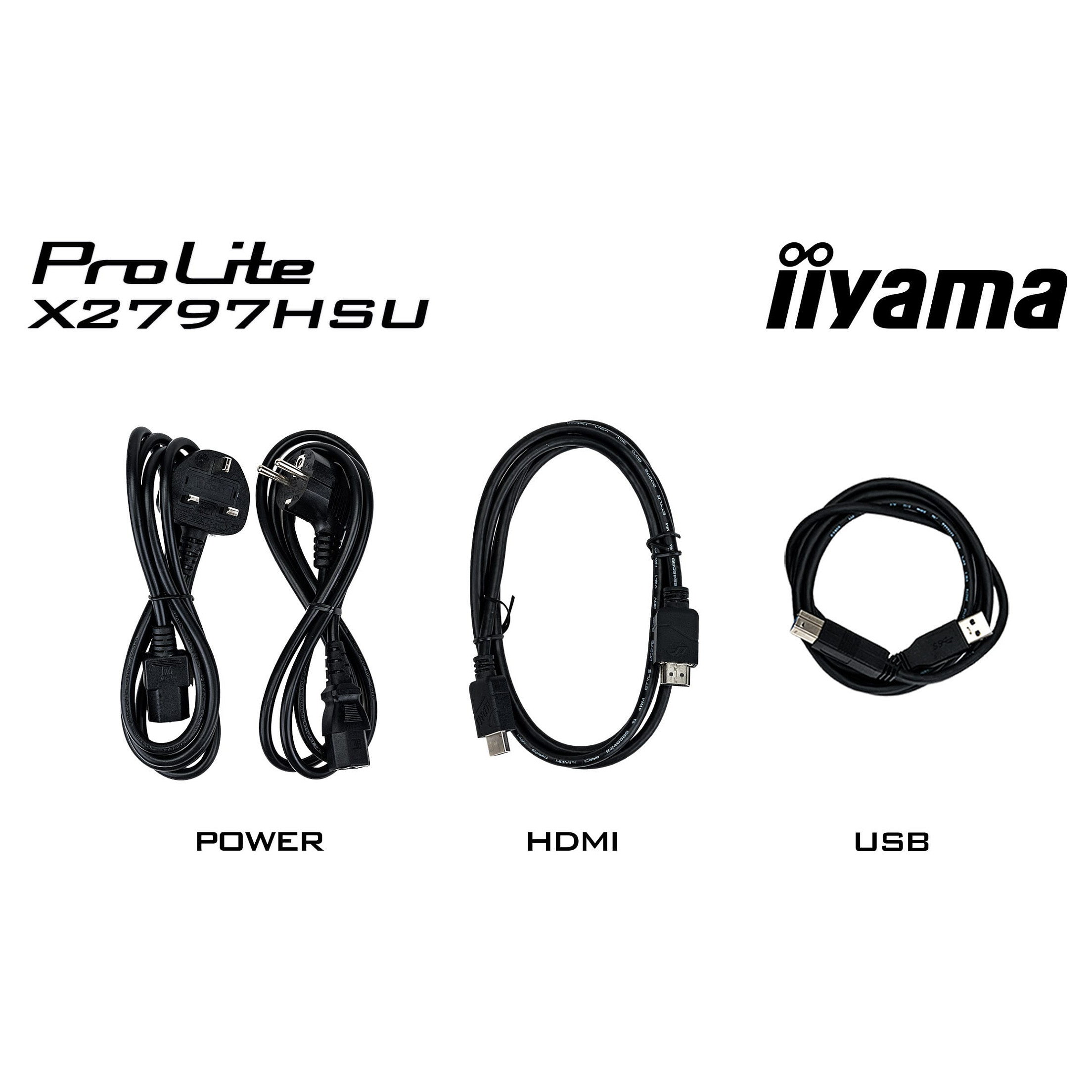 Monitor iiyama ProLite X2797HSU-B1 / 27"/ Full HD IPS / LED / 120 Hz / 4 ms / HDMI+USB+DP - Zezë - 11