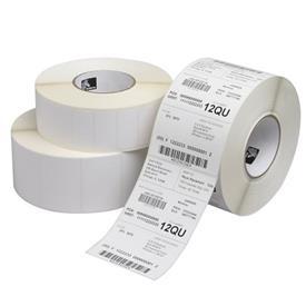 Etiketa për Printer Zebra Z-Perform 1000D, 102 × 102 mm, 700 Etiketa për Rrotull, 12 Rrotulla, Termike Direkte – Bardhë