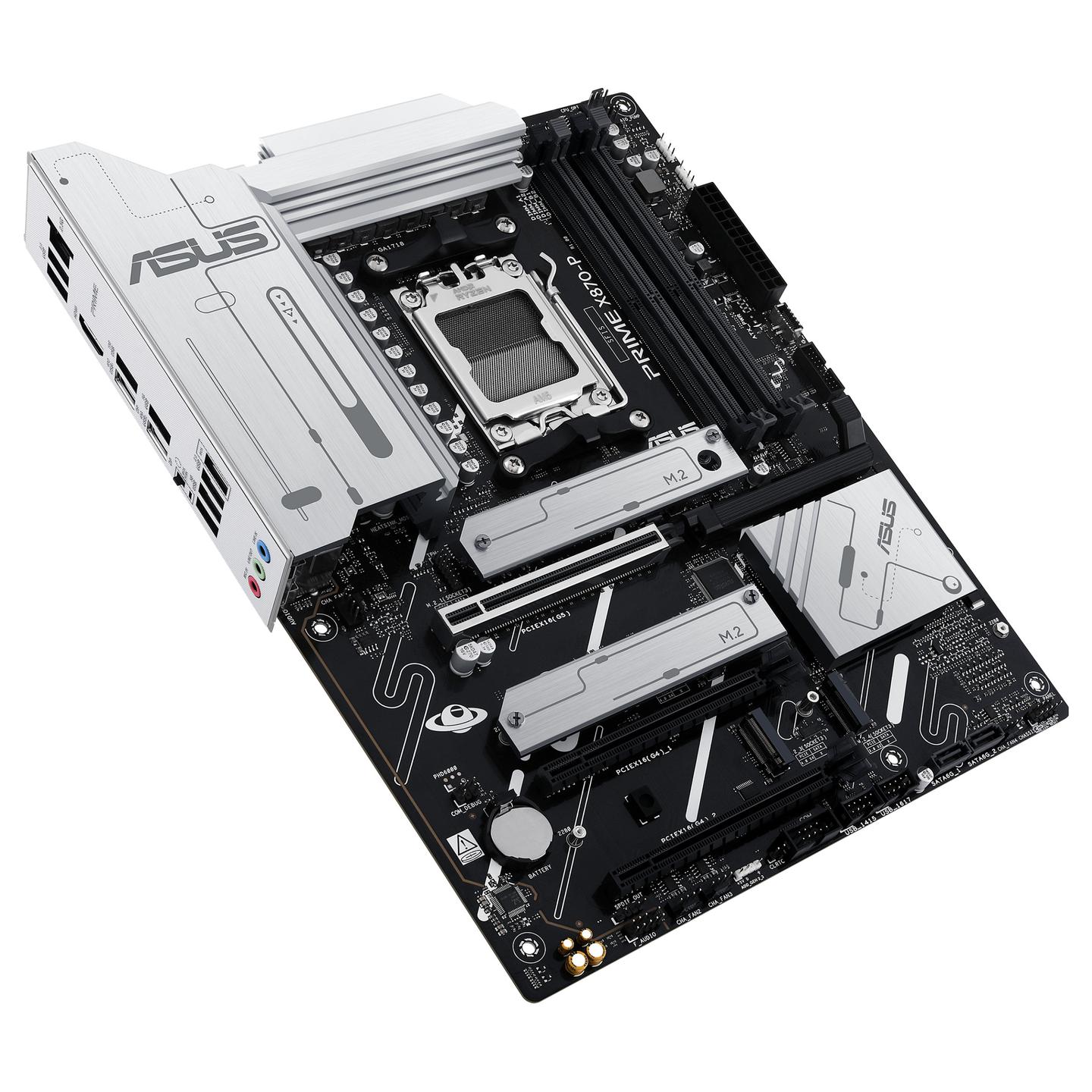 Pllakë Amë MB AMD ASUS PRIME X870-P, AM5, X870, DDR5, ATX, 2.5GbE LAN, HDMI, USB4 - 5