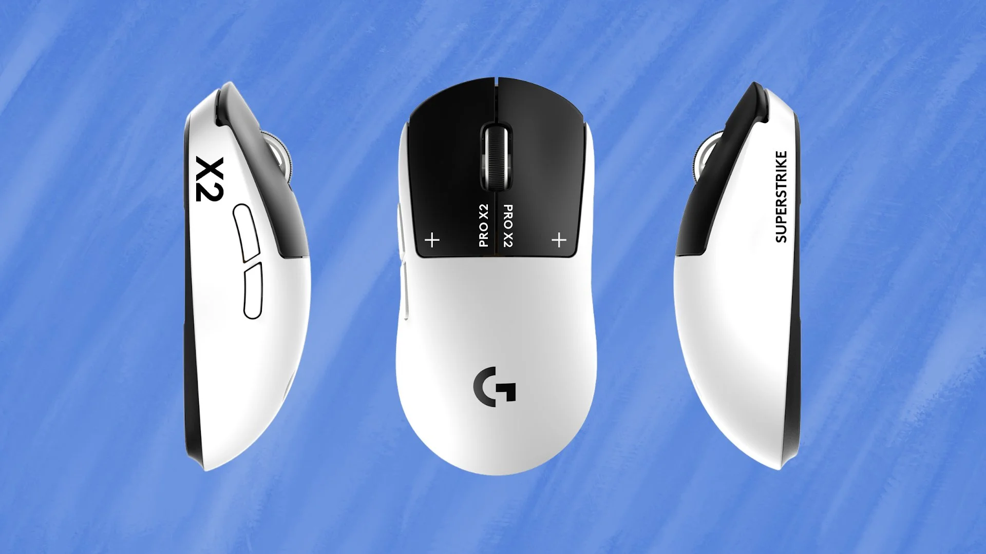 Maus Gaming  Logitech G PRO X2 SUPERSTRIKE / HERO 2 / 44.000 DPI / 8.000Hz / HITS / LIGHTSPEED 2.4GHz / USB-C - Zezë - 3