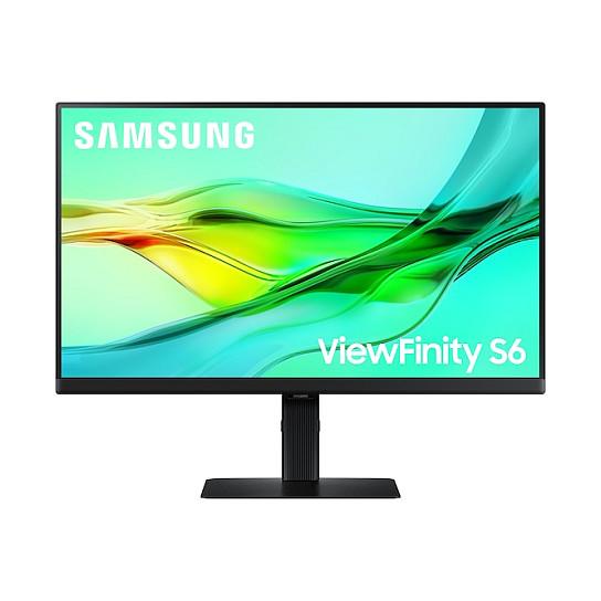 Monitor Samsung ViewFinity S6 LS24D604UEUXXE / 24″ / QHD IPS / 100 Hz / 5 ms / DisplayPort + HDMI + USB-C + USB-Hub + KVM - Zezë - 17