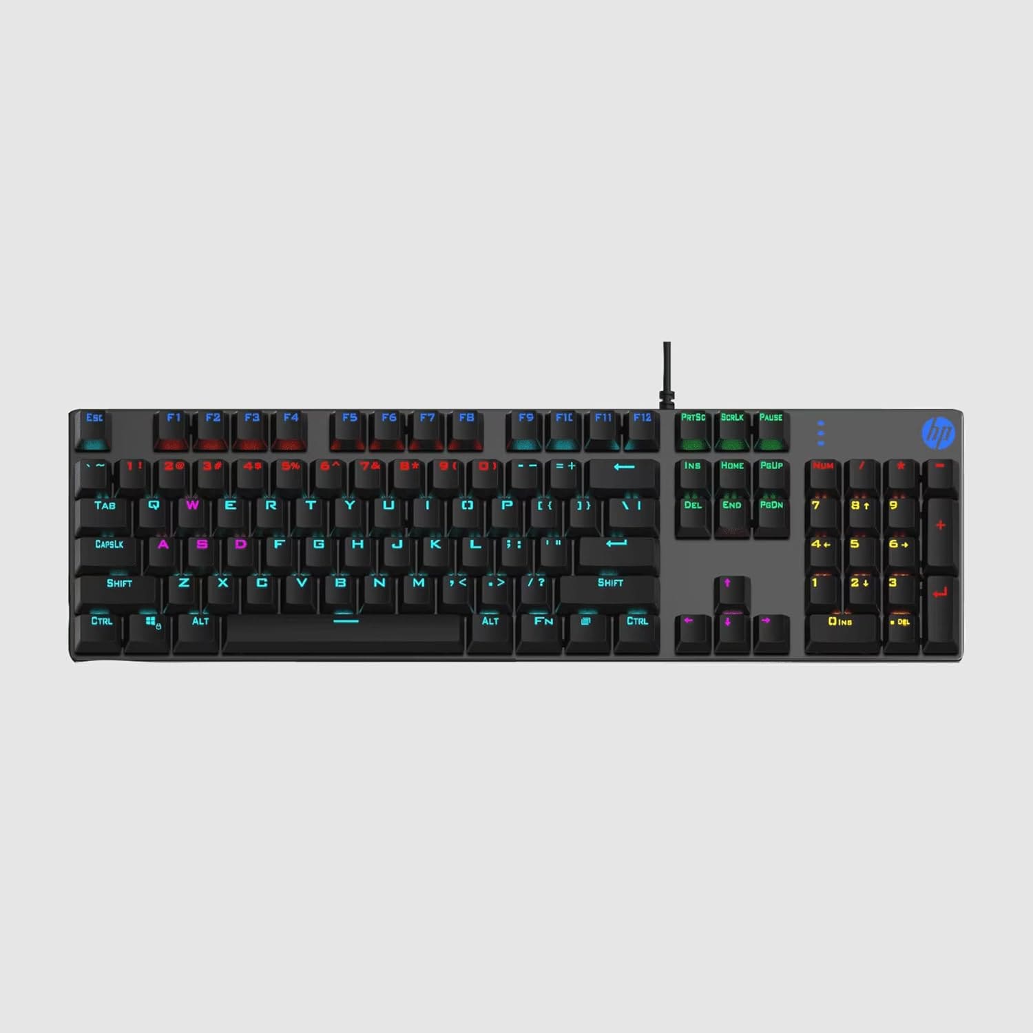 Tastierë Gaming HP GK400F / Mekanike / RGB / E zezë - 5