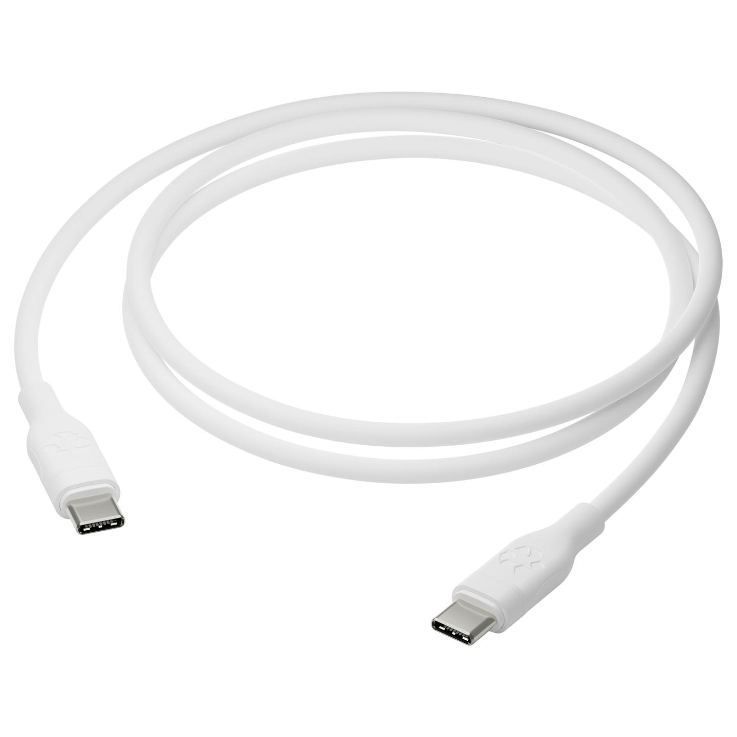 Kabllo USB dbramante1928 re-charge, USB-C në USB-C, USB 2.0, 100W, 1.2 m - Bardhë