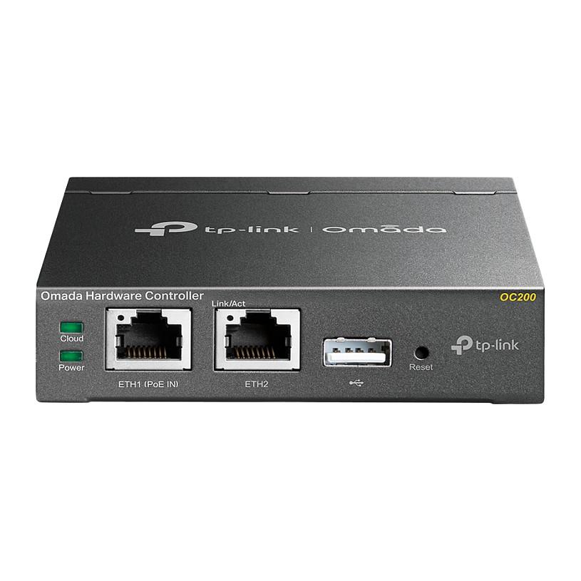 Kontrollues Rrjeti TP-Link Omada OC200, 2× Ethernet, PoE, Cloud Access – Zezë - 1