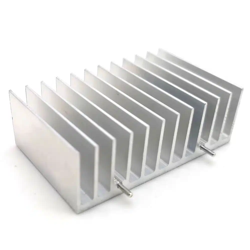 Aksesor për Ftohës ALLNET HeatSink25x17x3 / Universal / 25×17×3mm / Heatsink Alumini – Argjend
