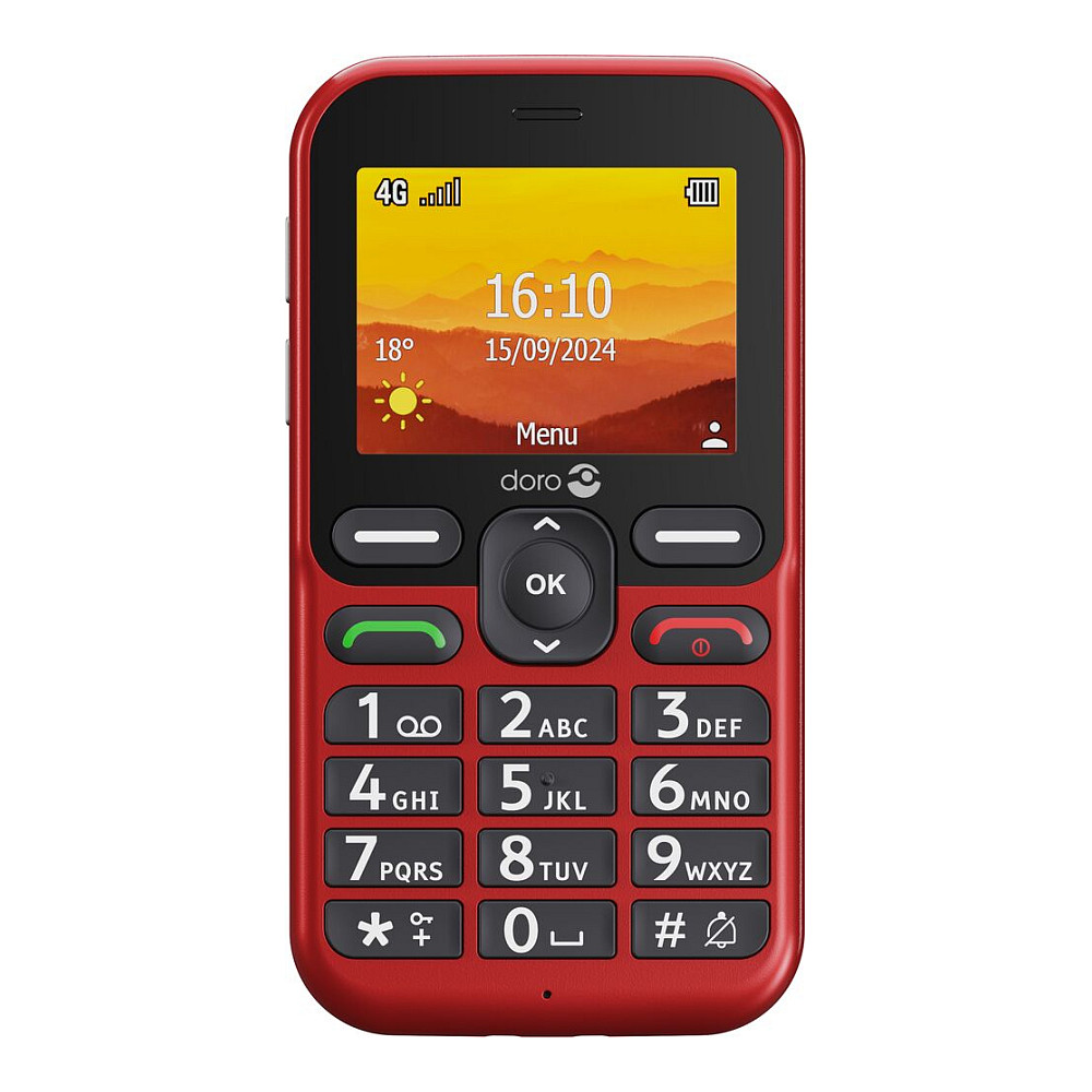 Telefon Doro Leva L10 - RED - 1