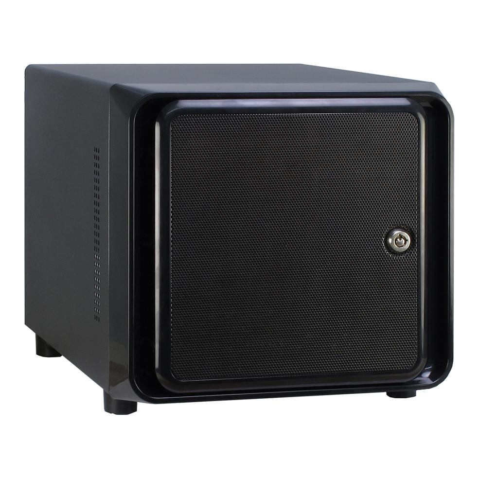 Kasë Inter-Tech SC-4100, Mini-ITX, 4x Hot-Swap 2.5"/3.5", 1x 2.5", 2x USB 3.0 - Zezë