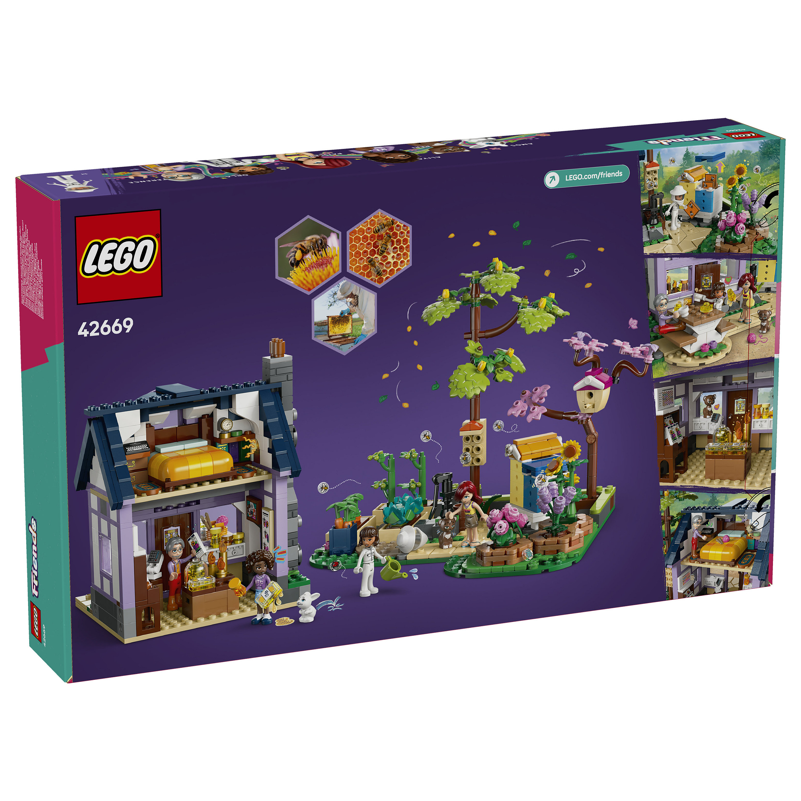 LEGO 42669 Friends Beekeeper’s House and Flower Garden - 14