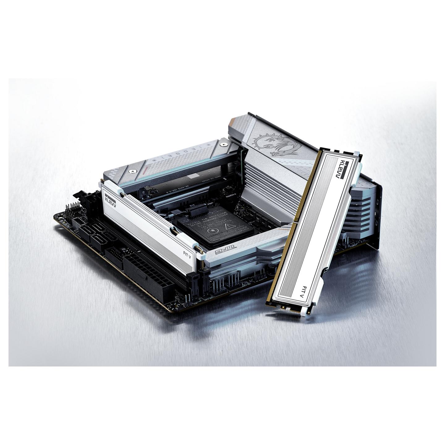 RAM Memorie DDR5 KLEVV FIT V, 16GB, DIMM, 5600MHz, CL30, 288-pin – Bardhë - 18
