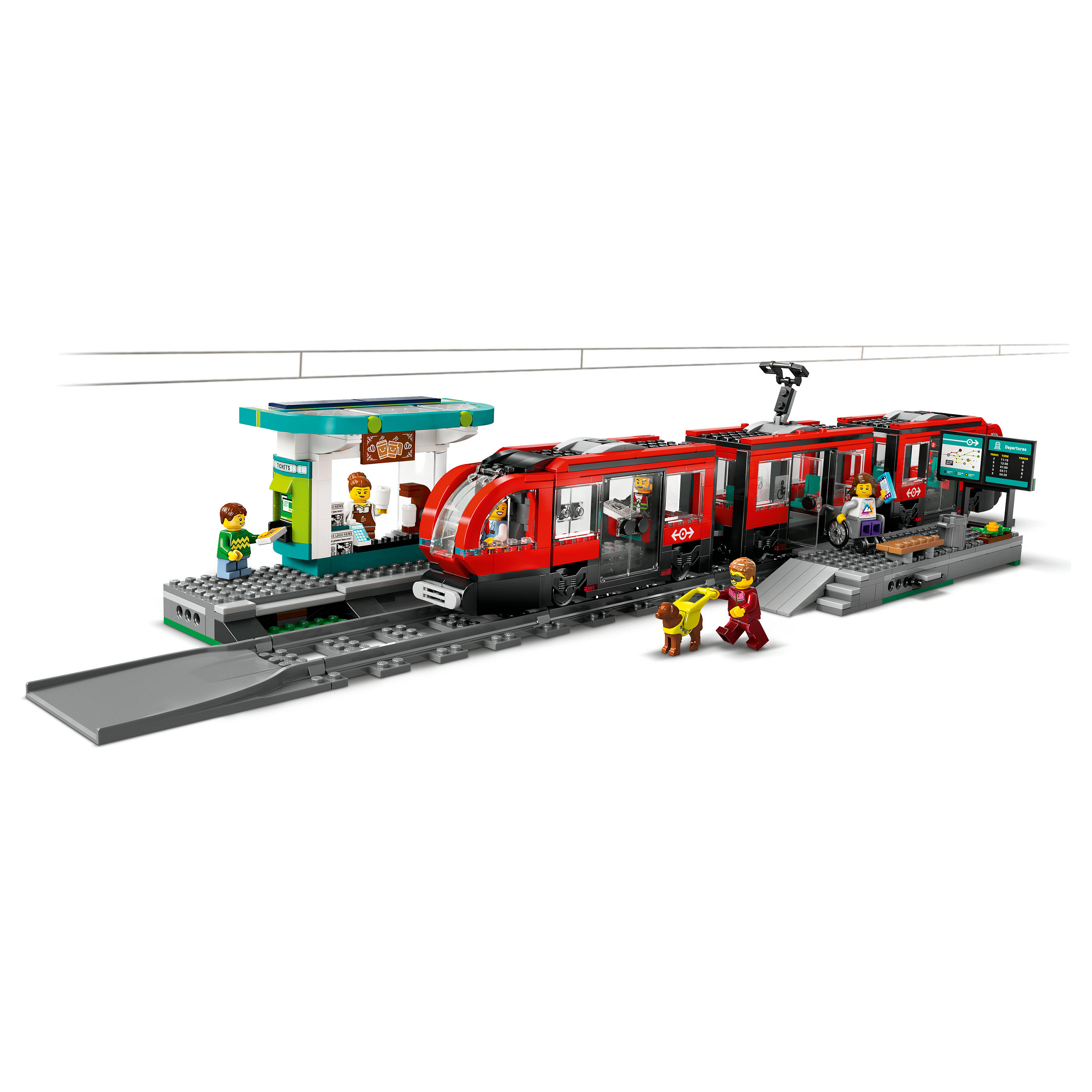 LEGO 60423 City: Tram with Stop - 4
