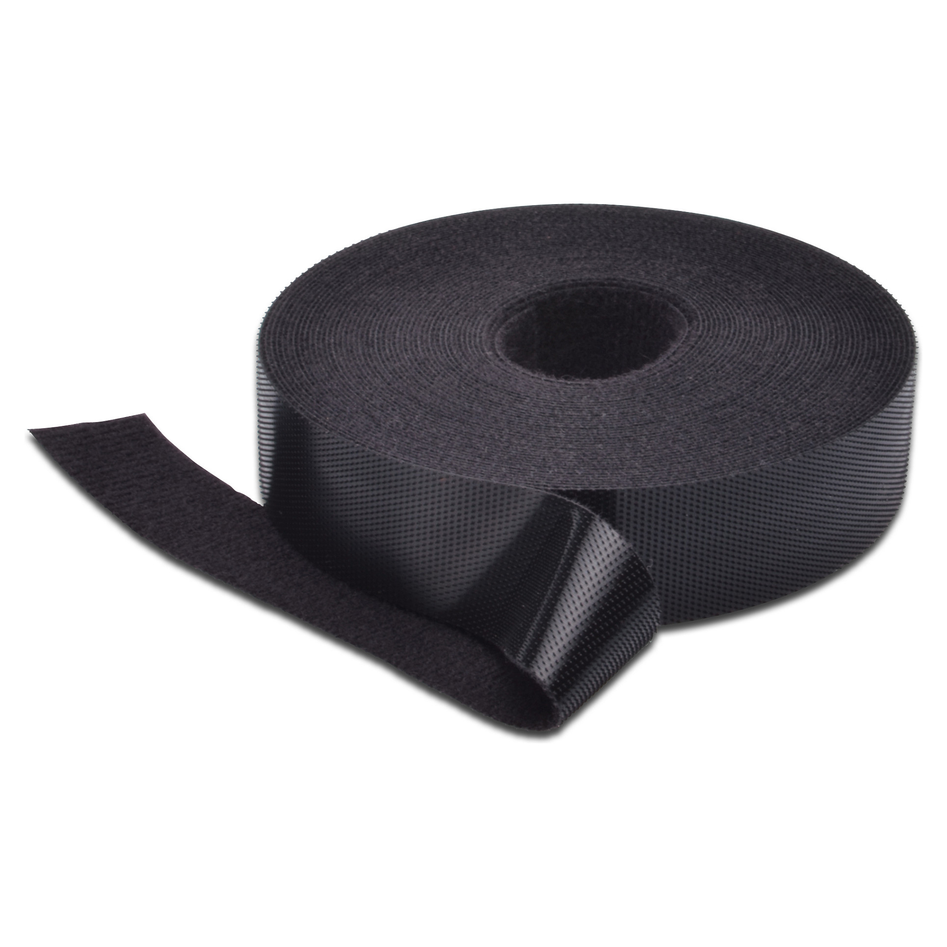 Kabllo për Rrjet Rrip ngjitës (Hook-and-Loop Strap) 20mm / Rrotull 10m – Zezë - 1