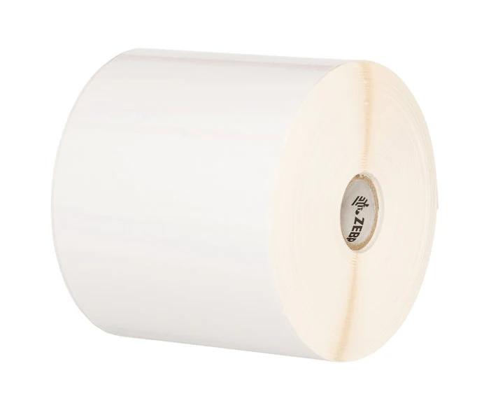 Etiketa për Printer Zebra Z-Ultimate 3000T, 101,6 × 50,8 mm, 1370 Etiketa për Rrotull, 12 Rrotulla – Bardhë