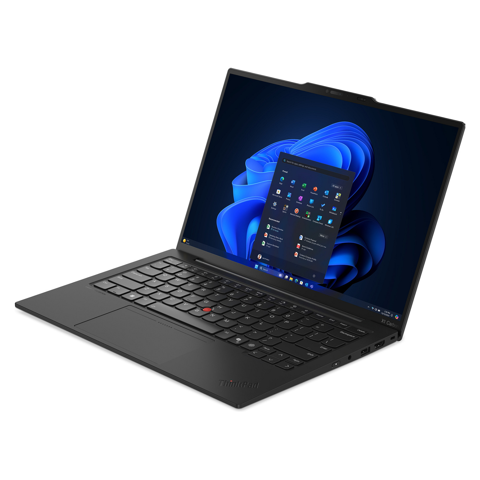 Laptop Lenovo X1 Carbon G13 / Ultra 7 258V / 32GB LPDDR5 / 1TB / 14" 2.8K OLED / 5G / Intel Arc 140V / DE  / e zezë - 2