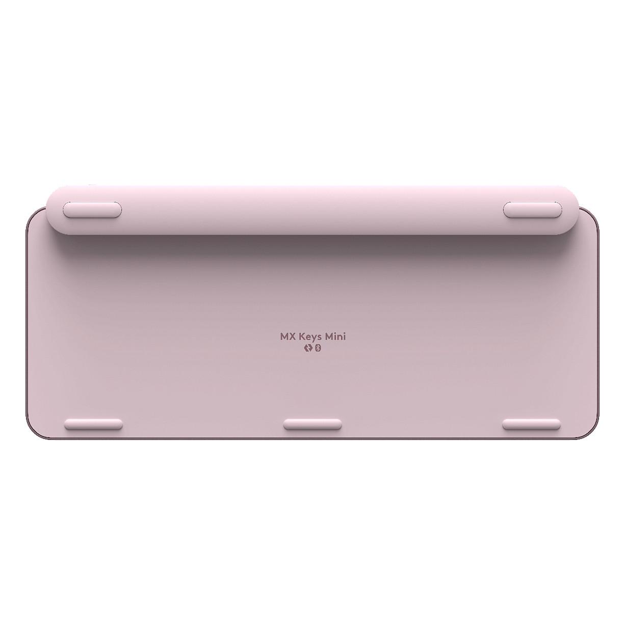 Tastierë pa kabllo Logitech MX Keys Mini / Dual Mode / Slim / Scissor / QWERTY US / 1130 mAh- Rozë - 2