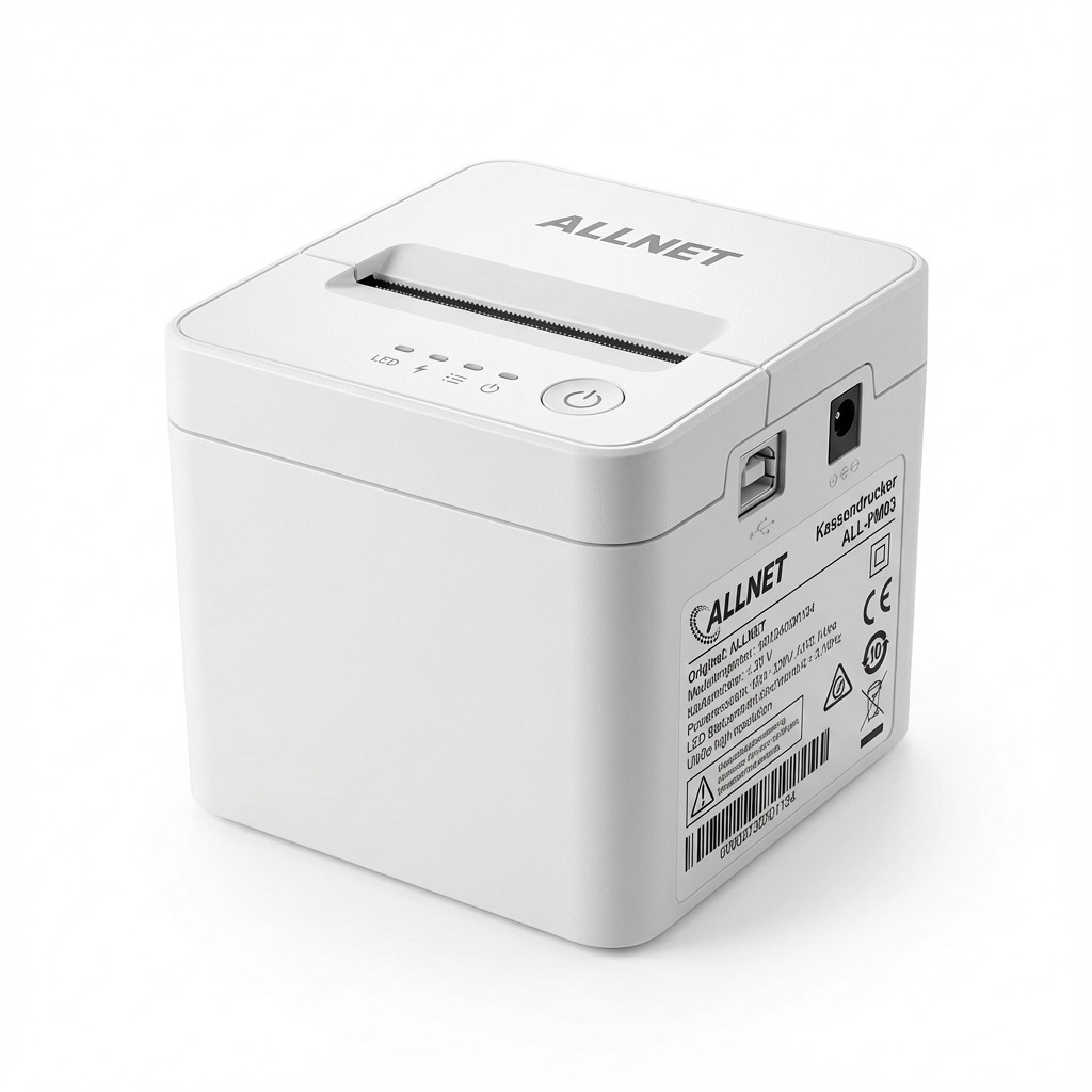 Printer Label ALLNET ALL-PM03 / Mobile Thermal USB Bluetooth 58mm - Zezë - 1