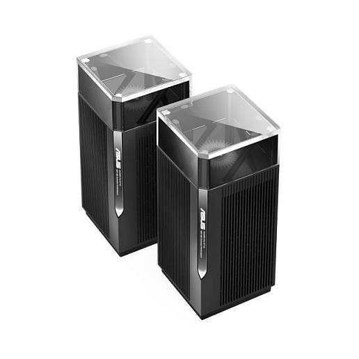 Ruter ASUS ZenWiFi Pro ET12, Mesh Wi-Fi 6E AXE11000, Tri-Band, deri në 11000Mbps, 2-Pack, 1× 2.5G WAN + 1× 2.5G LAN + 2× Gigabit LAN - Zezë - 6