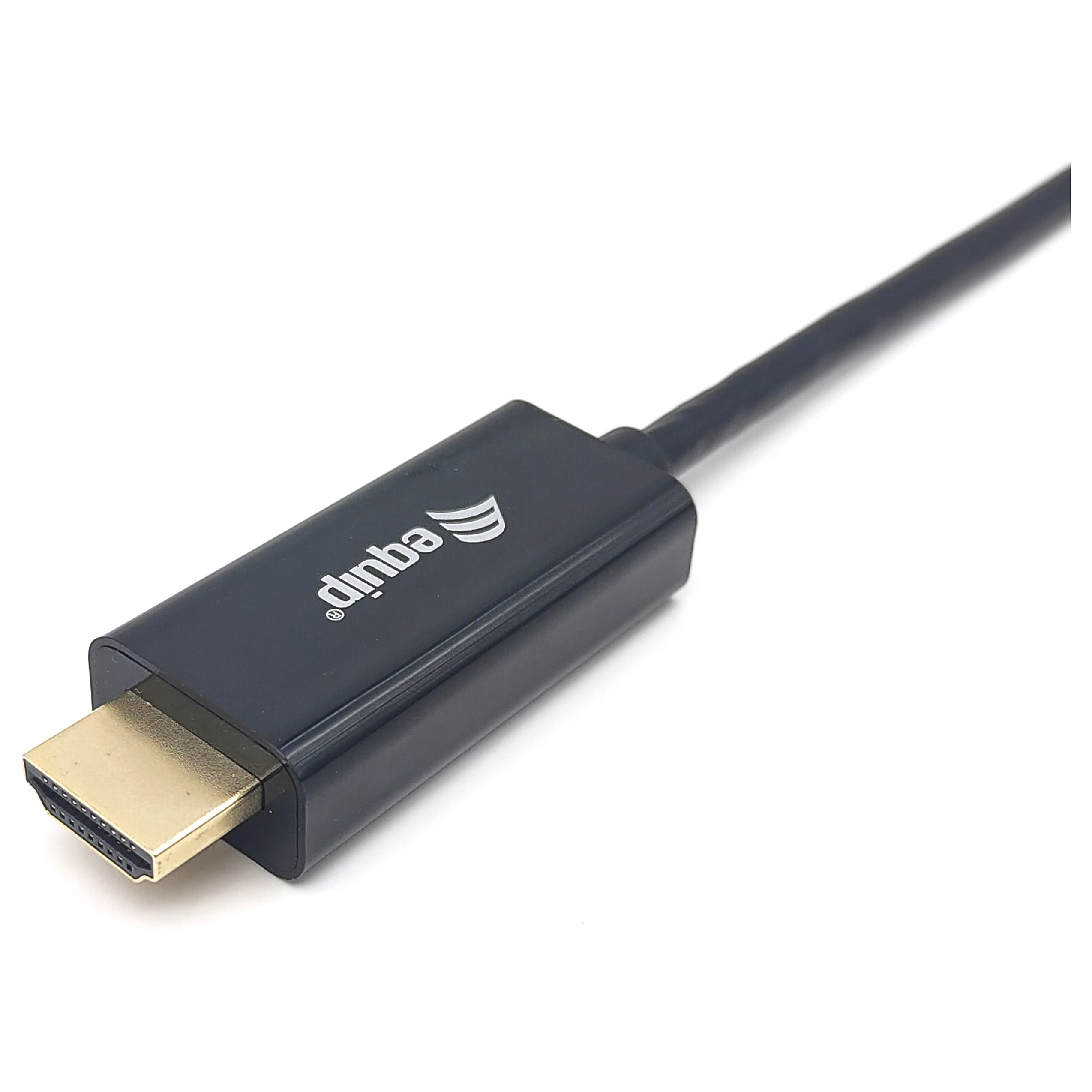 Kabllo Adapter Equip USB-C & HDMI 4K30Hz 1.00m / e zezë - 2