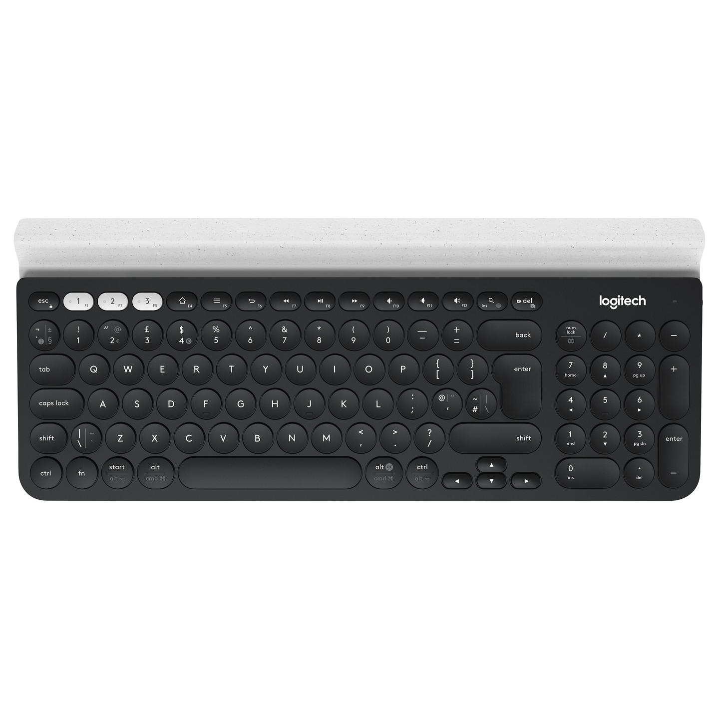 Tastierë pa kabllo Logitech K780 Multi-Device, Bluetooth, QWERTY – Zezë