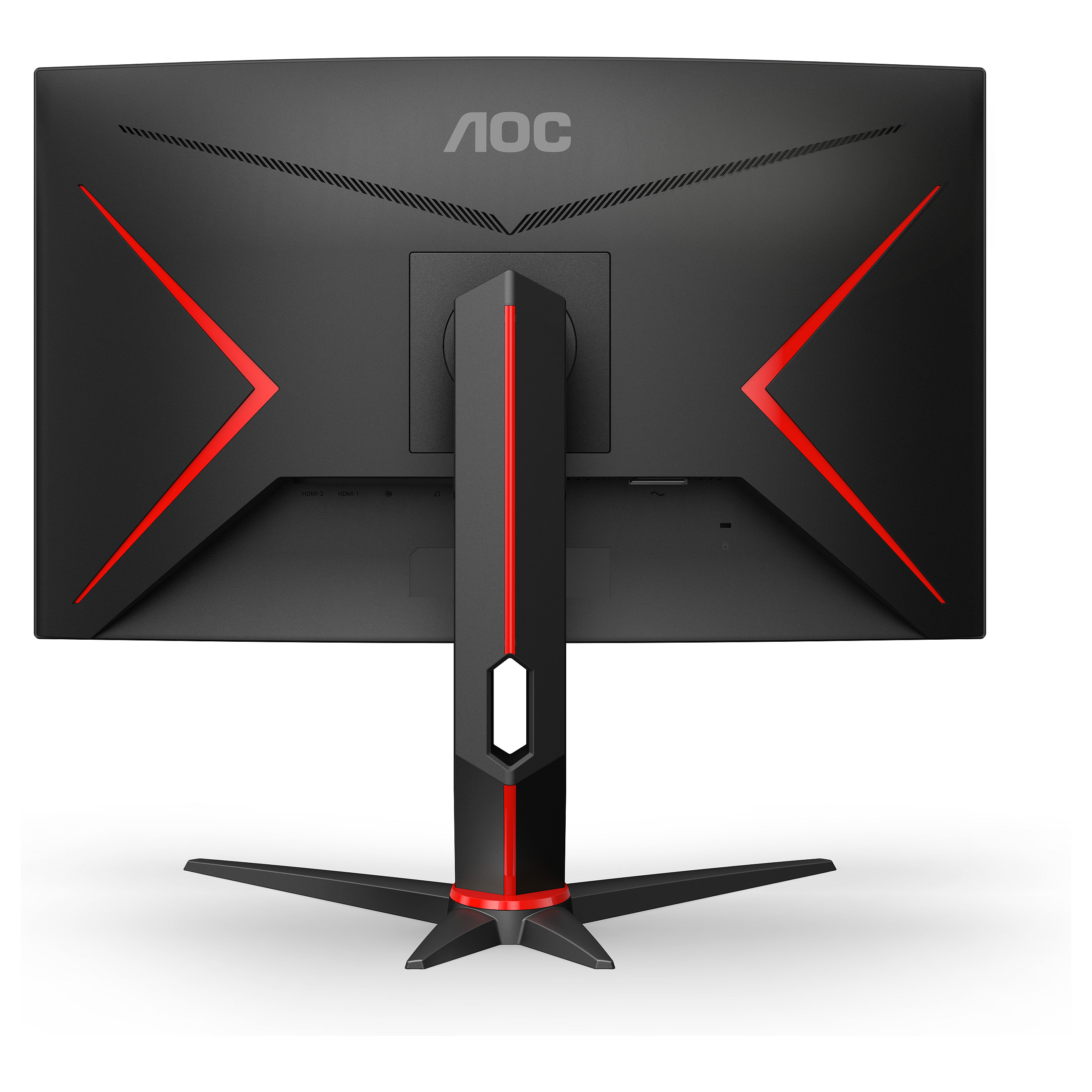 Monitor Gaming AOC G2 C27G2Z3/BK / 27"/ Full HD Fast VA / LED / Curved / 280Hz / 0.5ms / HDMI + DisplayPort - Zezë/Kuqe - 10
